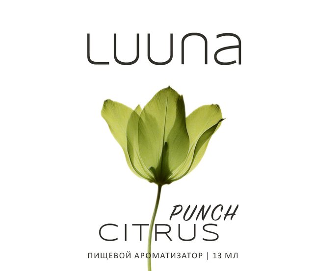 Luuna Citrus Punch label